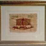 gold framed image